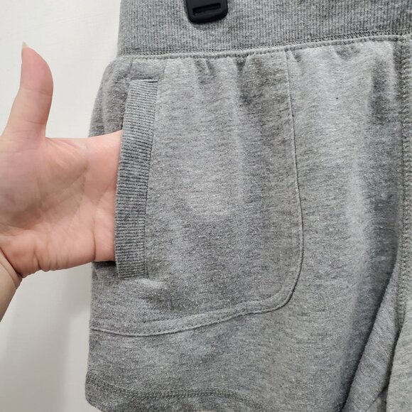 Athletic Works Women's Gray Soft Knit 3.5" Pull On Athleisure Lounge Shorts Sz L - Picture 2 of 4